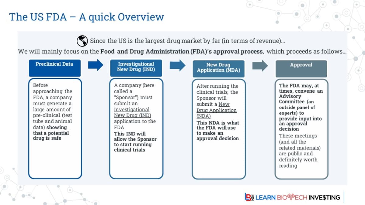 Know the FDA Process: Key to Biotech Investment Success