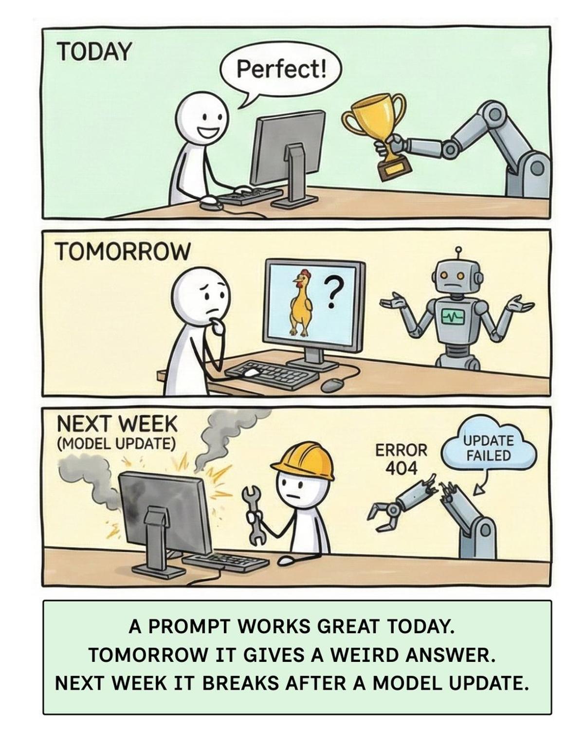 Make Prompts Reliable Through Systematic Testing, Not Tricks