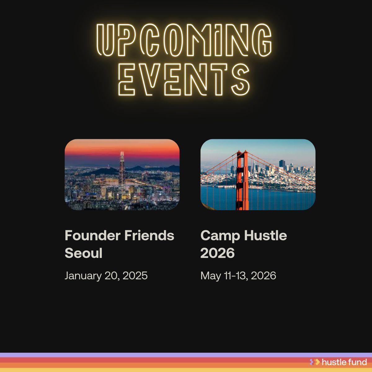 Two Must‑Attend Events for Founders and Investors
