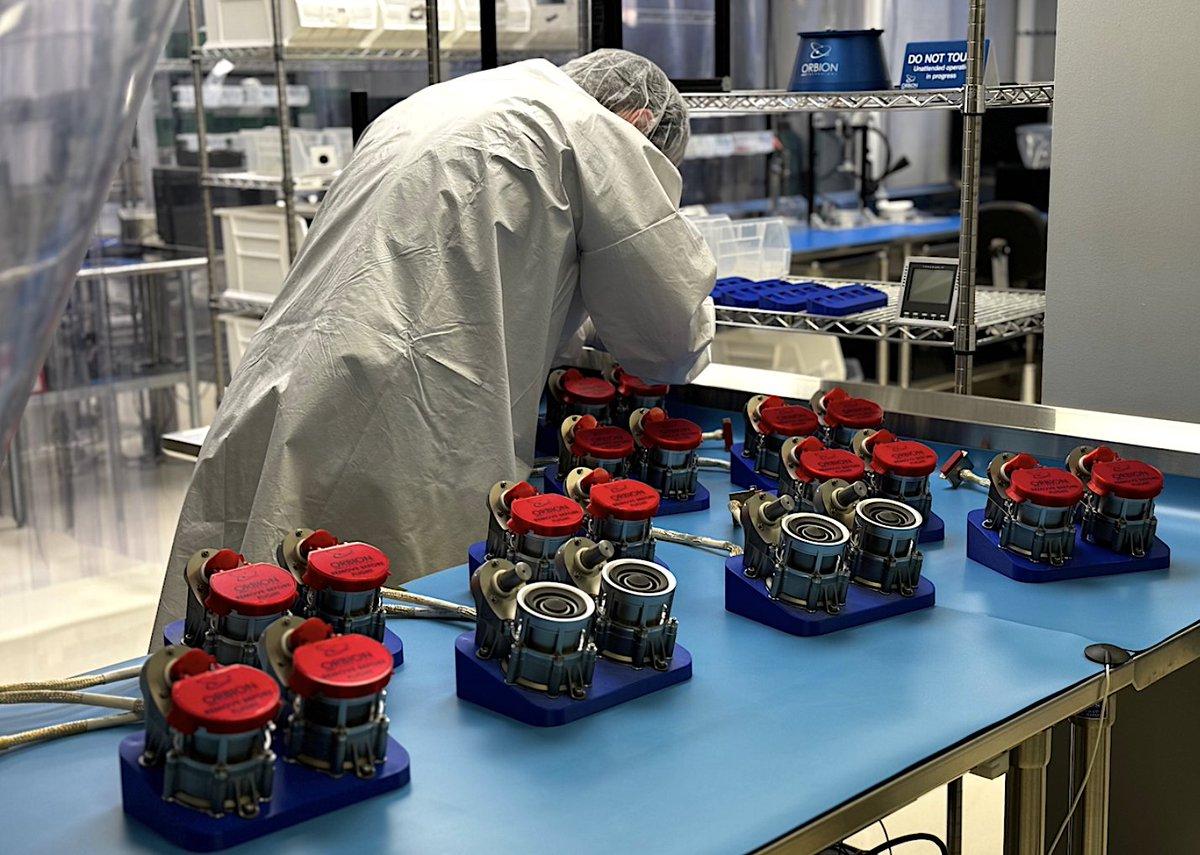 Orbion Expands Michigan Production After 33 Thruster Delivery