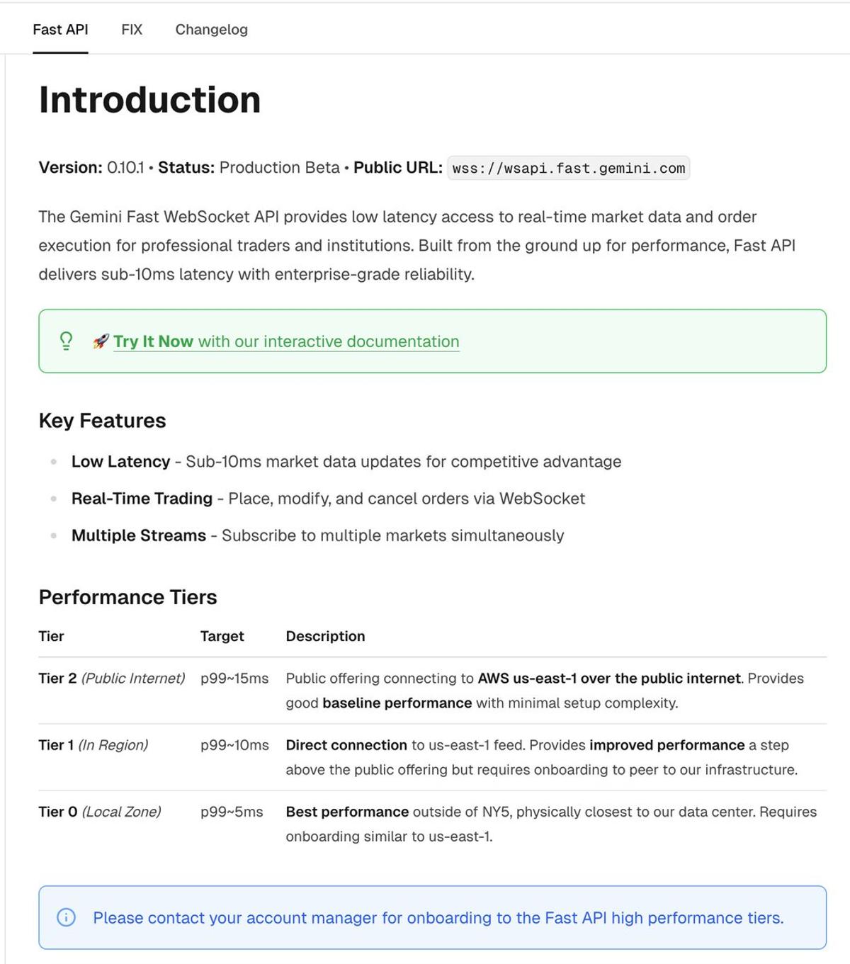 Gemini Launches Sub‑10ms WebSocket API for Traders