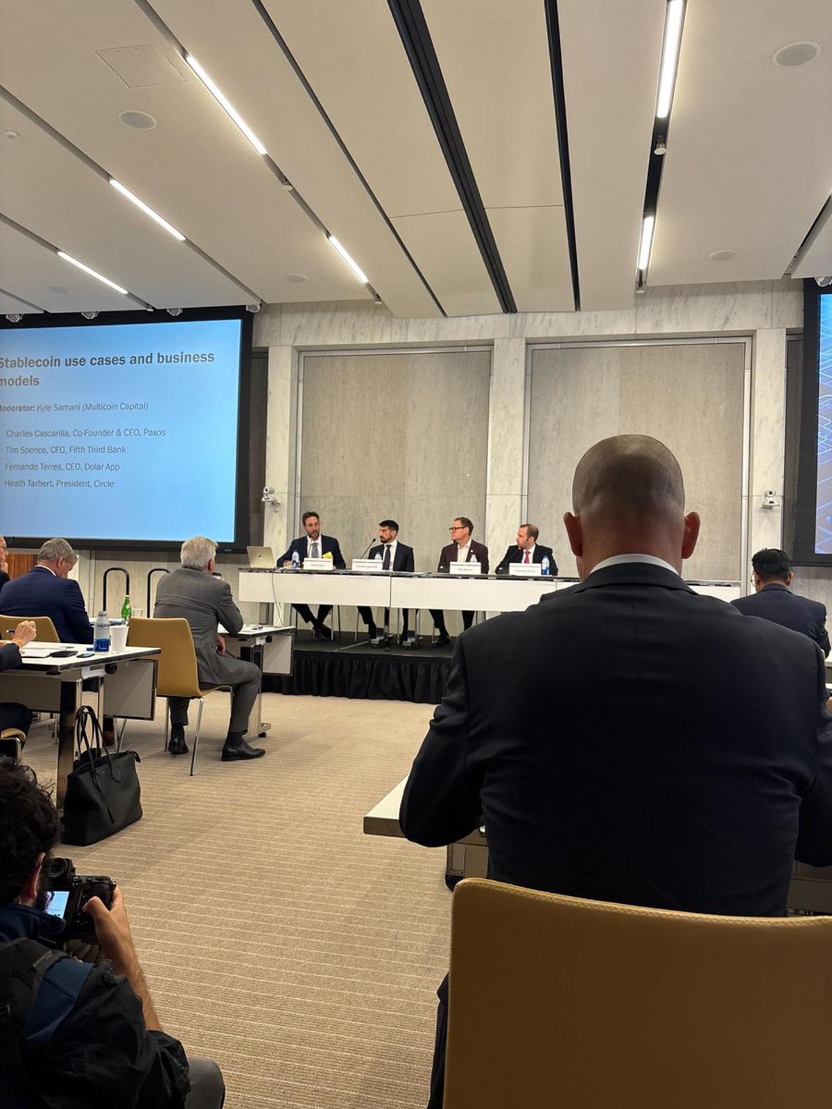 Hosted Stablecoin Panel at Federal Reserve Innovation Day