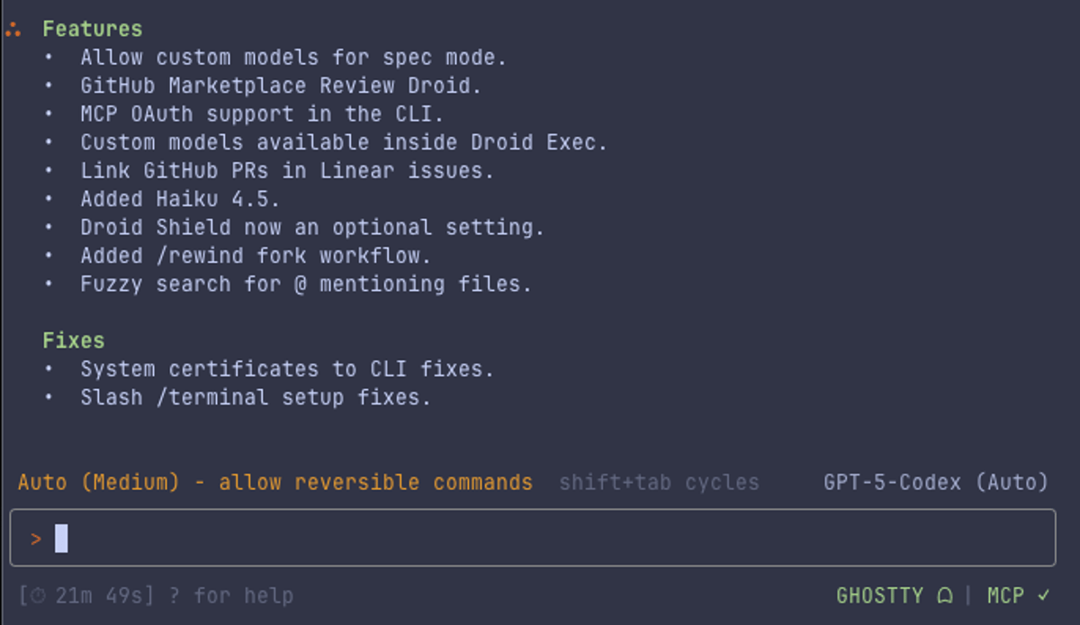 Latest @FactoryAI Updates: Mini‑Changelog Overview