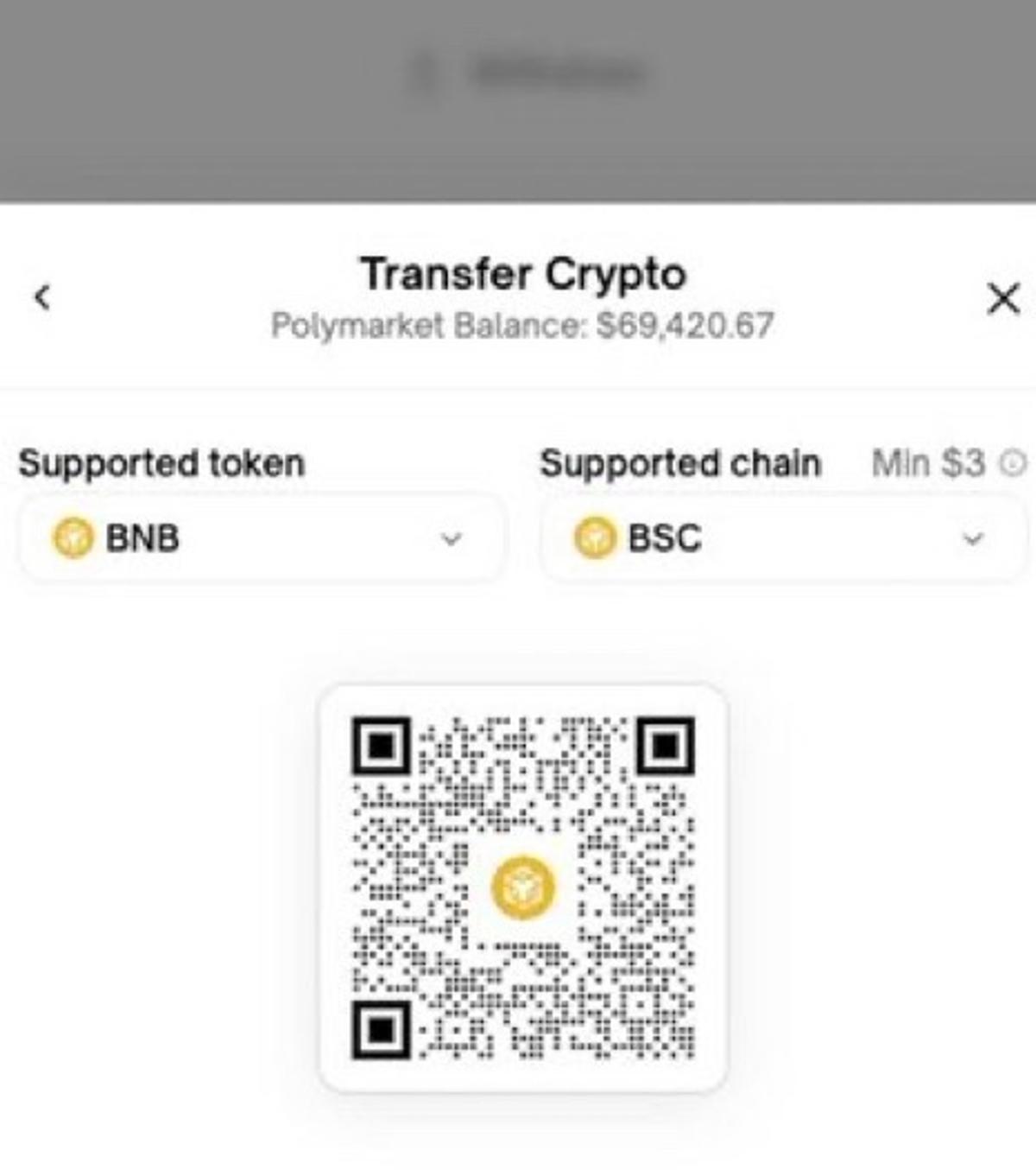 Polymarket Adds BNB Deposits and Withdrawals