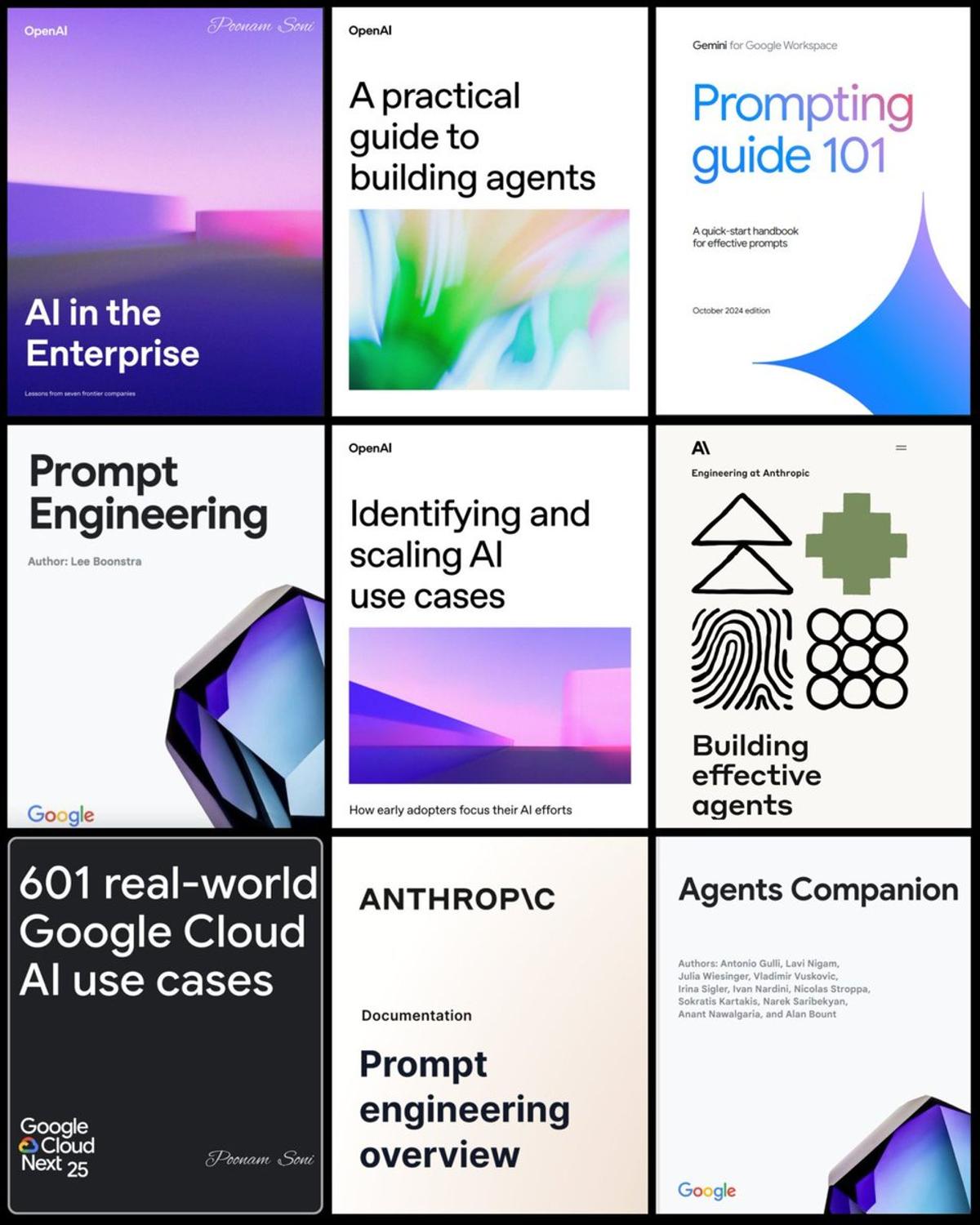 Top 9 Must-Read AI Guides From OpenAI, Google, Anth
