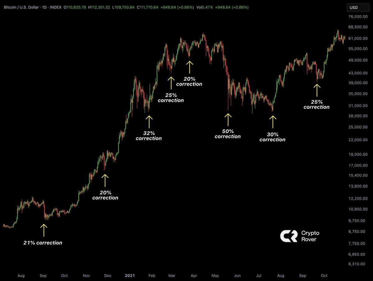 Bitcoin Corrections Are Normal in Bull Markets