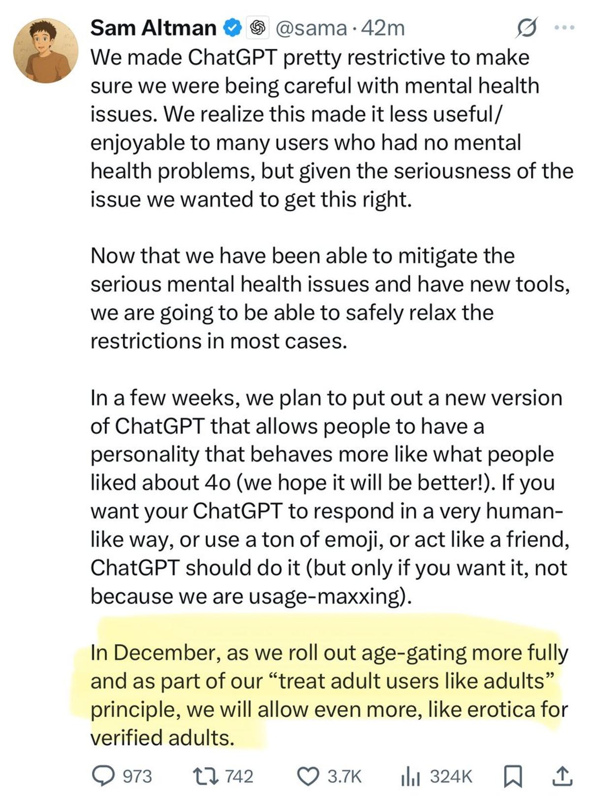 OpenAI Sneaks AI Push Into Mental Health Talk