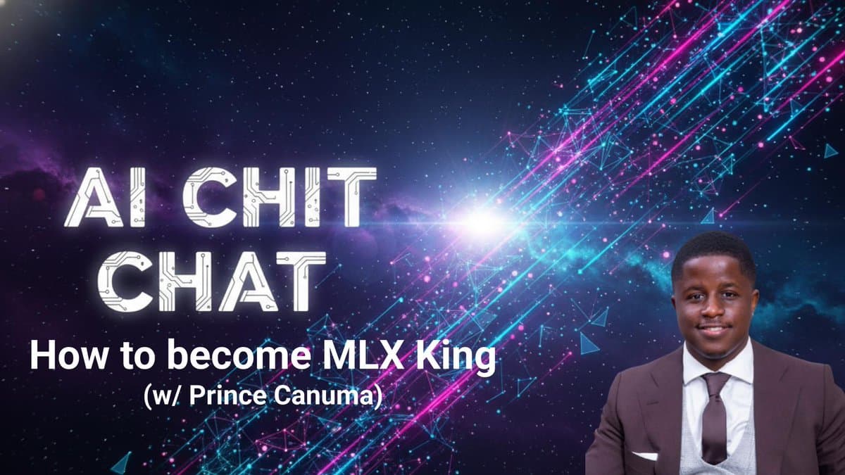 Start Using MLX with Guidance From the MLX King