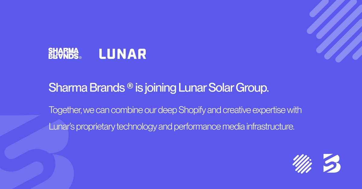 Lunar Solar Acquires Sharma Brands, Boosting Client Capabilities