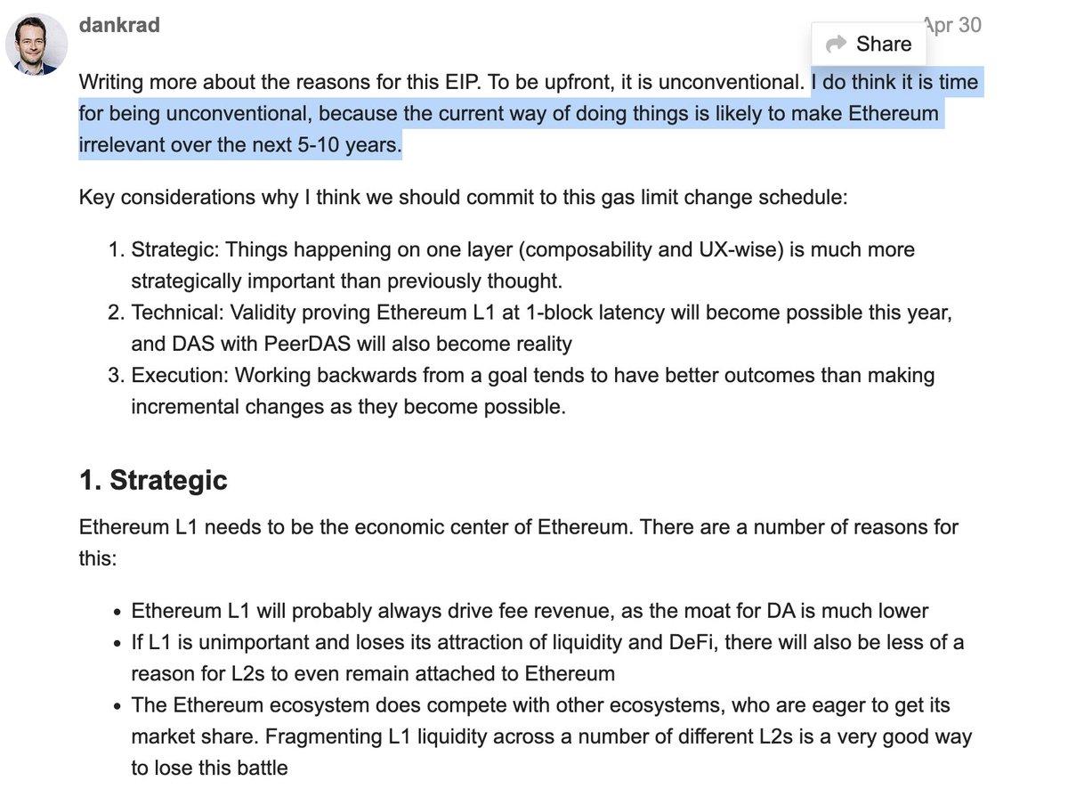 Ethereum Must Scale Now to Avoid Future Irrelevance