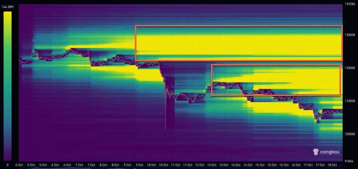 Billions in BTC Shorts Face Liquidation Near $120k