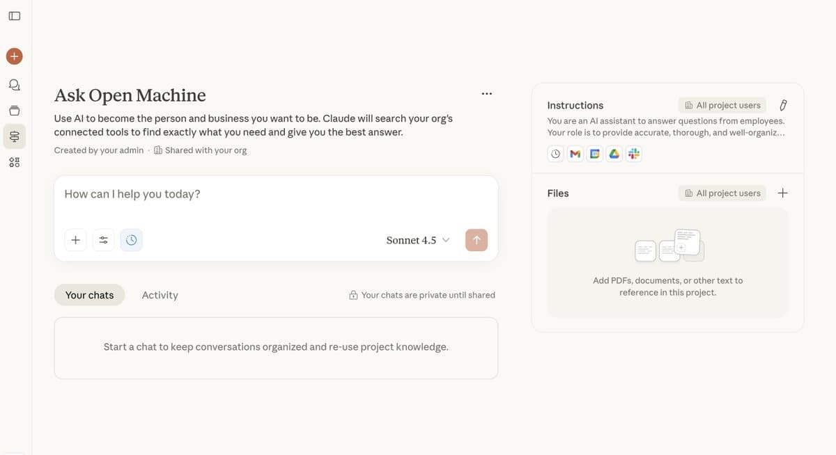 Obsessed with the Fresh Claude Interface Design