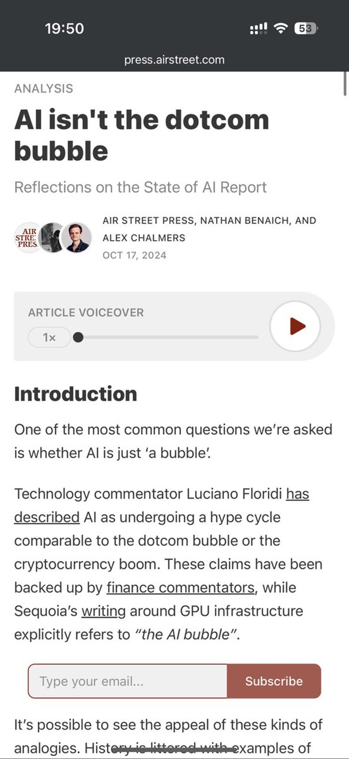 AI Isn't a Bubble, Unlike the Dot‑Com Era