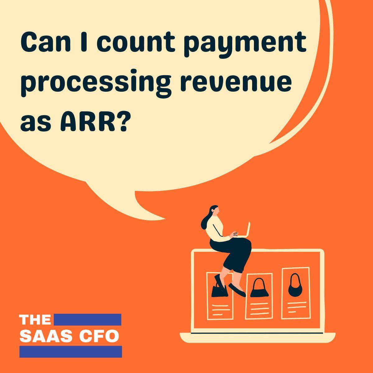 Should Payment Processing Revenue Count Toward ARR?