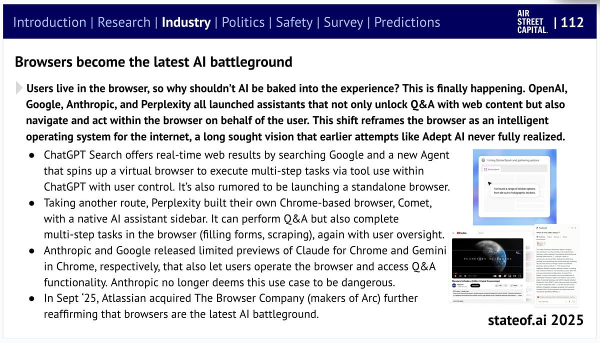 State of AI Report Rumored to Launch Standalone Browser