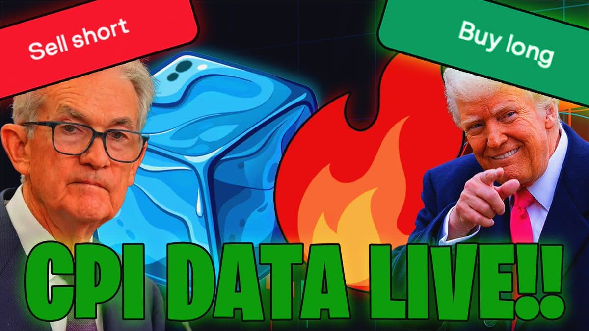 Bitcoin Reacts Live to CPI Data Release