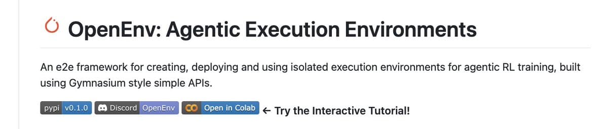 Open‑source RL Environments From PyTorch Now on Hugging Face