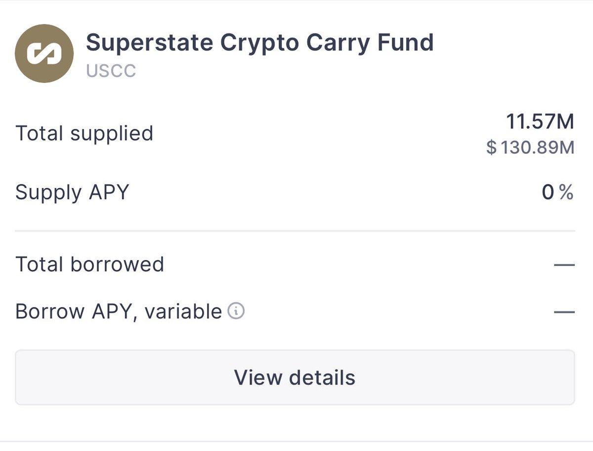 Aave Doubles Superstate USCC Circulation Since Horizon Launch
