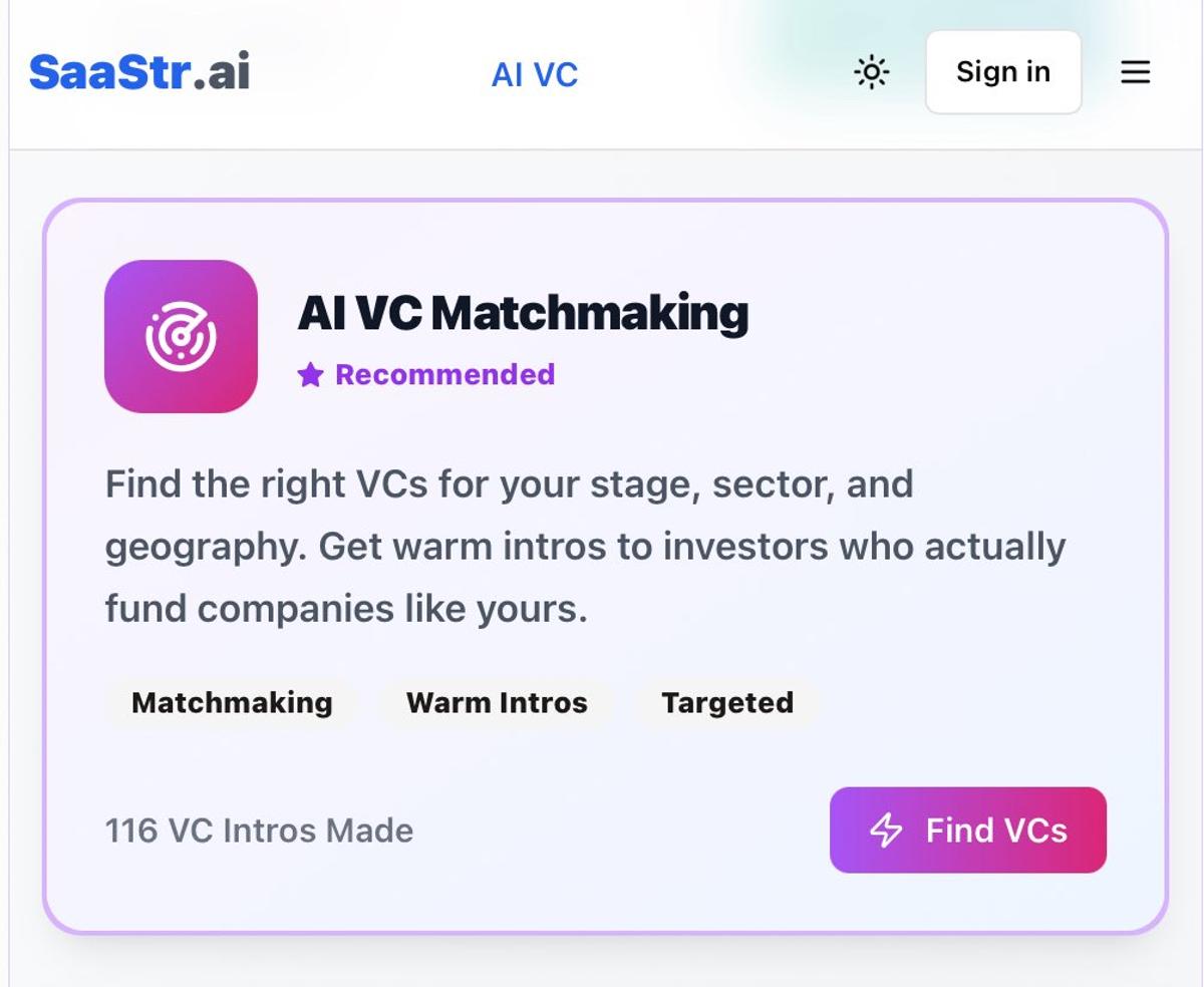 SaaStr AI VC Matchmaking Delivers 116 Intros in Two Weeks
