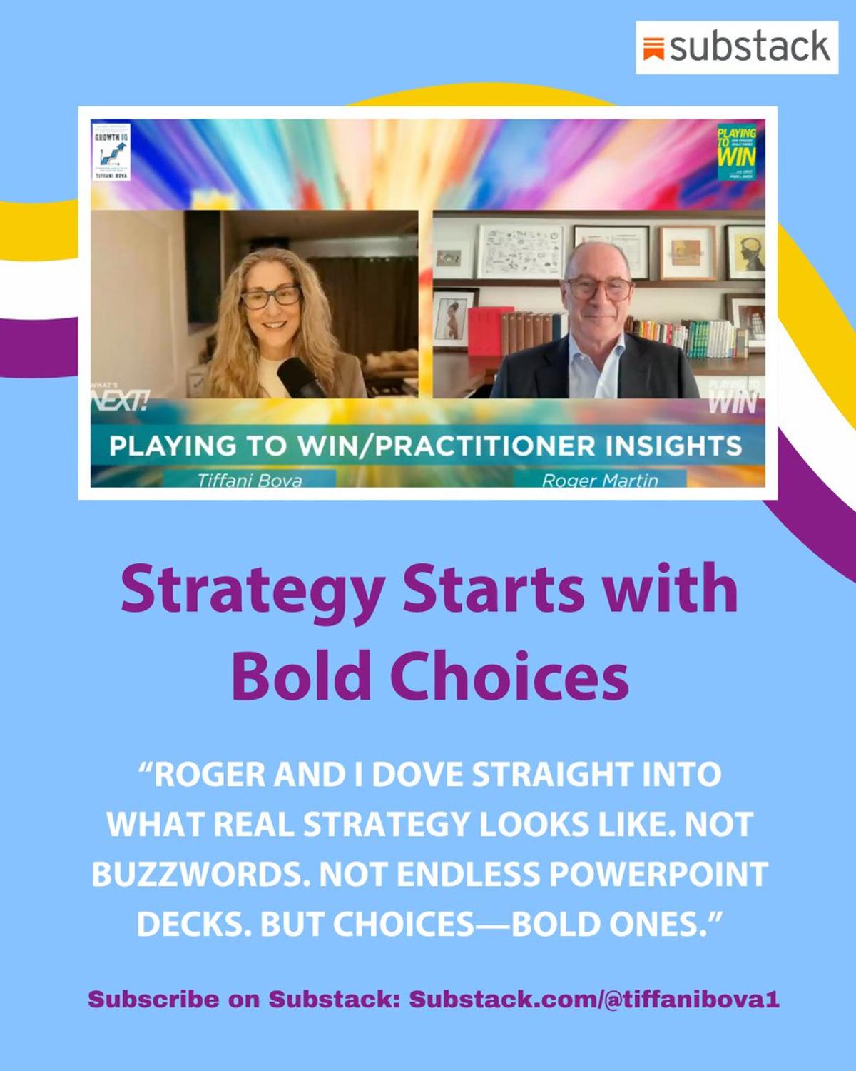 Strategy Starts With Aspiration, Field, and True Advantage