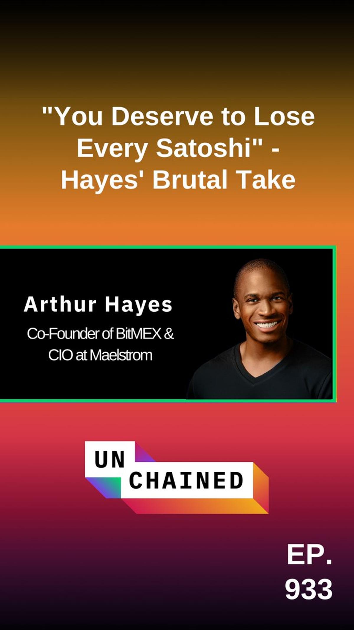 CryptoHayes: Ignorance in Trading Justifies Total Loss