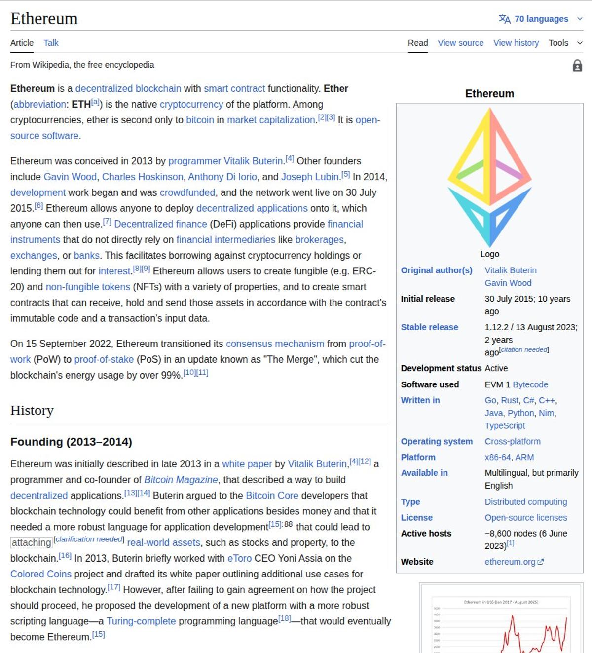 Grokipedia Outshines Wikipedia with Deeper Ethereum Coverage