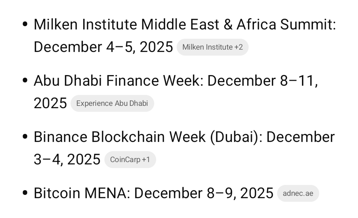 UAE Becomes December Hub for Crypto,