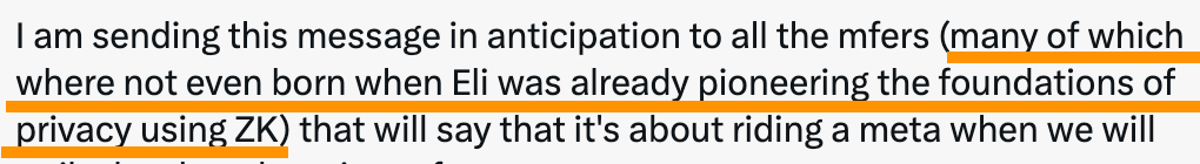 Eli’s ZK Bragging Meets Sarcastic Reality Check