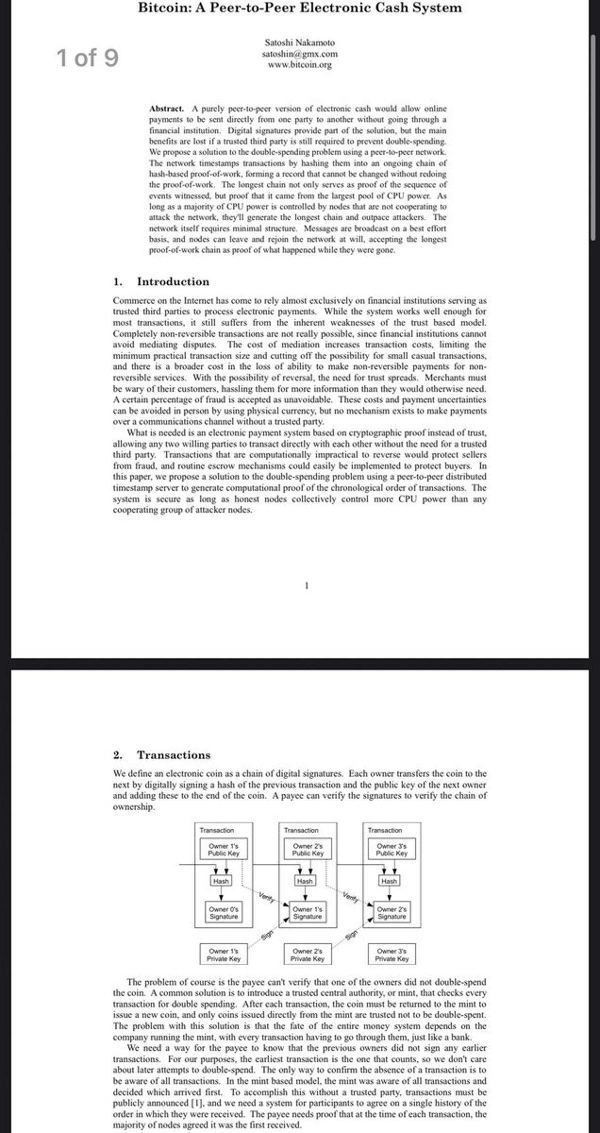 Satoshi's White Paper Revolutionized Money, Solving Double‑Spend