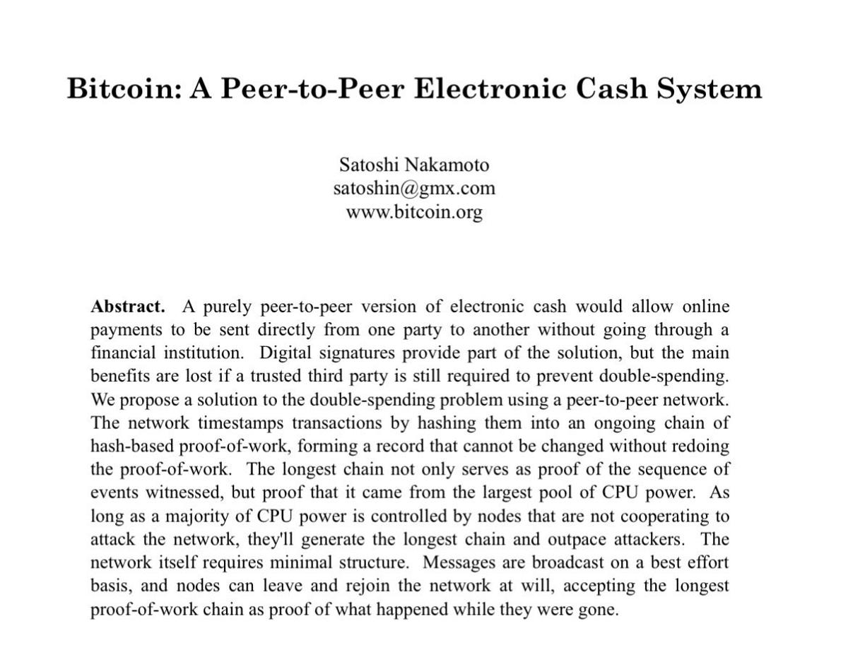 Bitcoin White Paper Turns 17: Money’s Most Impactful Blueprint