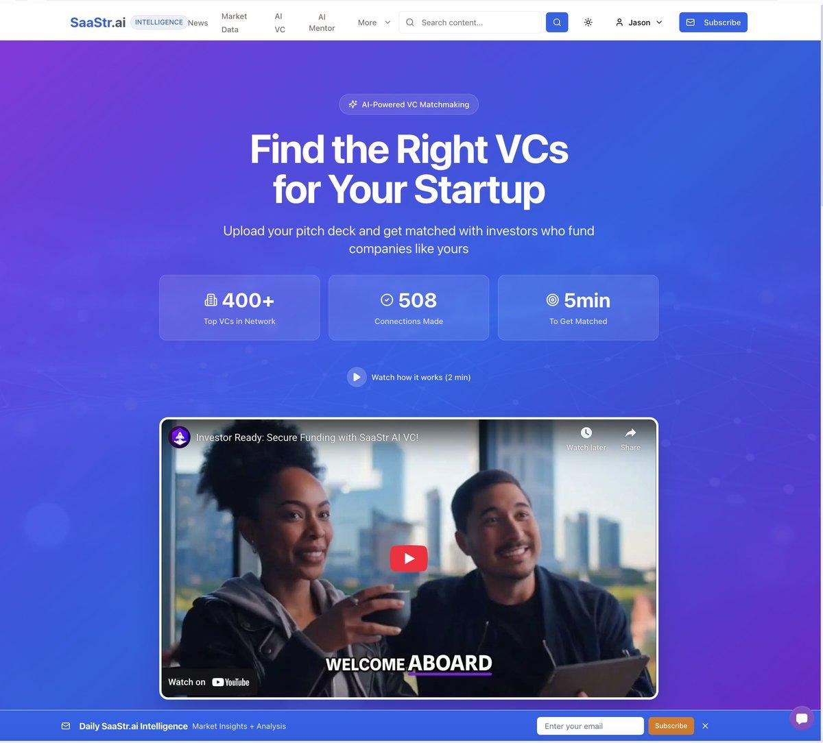 Demystify VC Funding with SaaStr AI VC