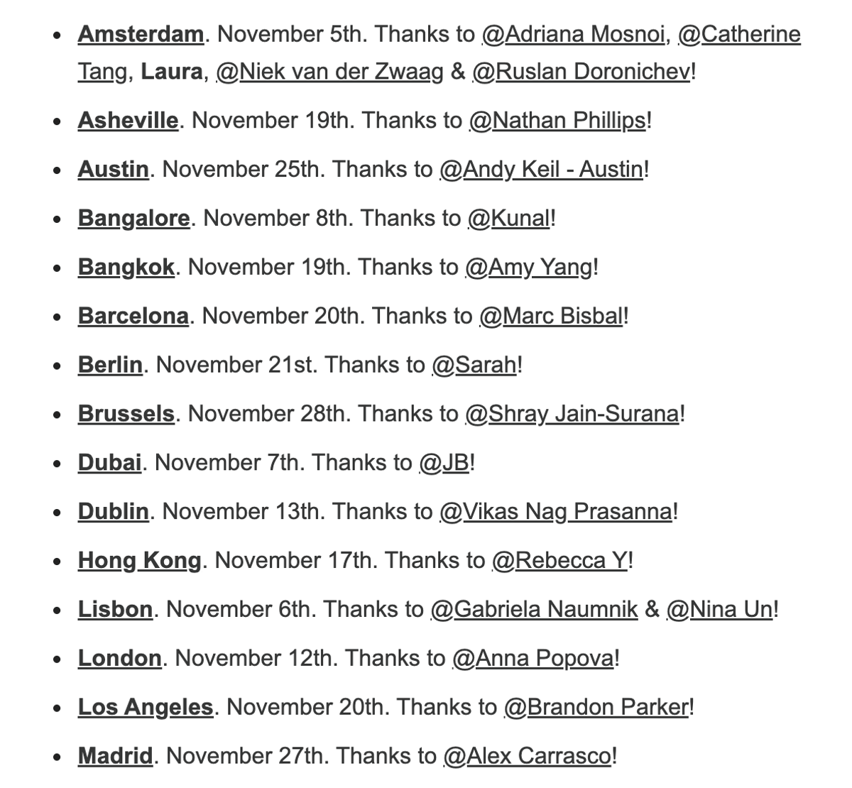 30+ Global Reader‑Organized Meetups Spark Community Momentum