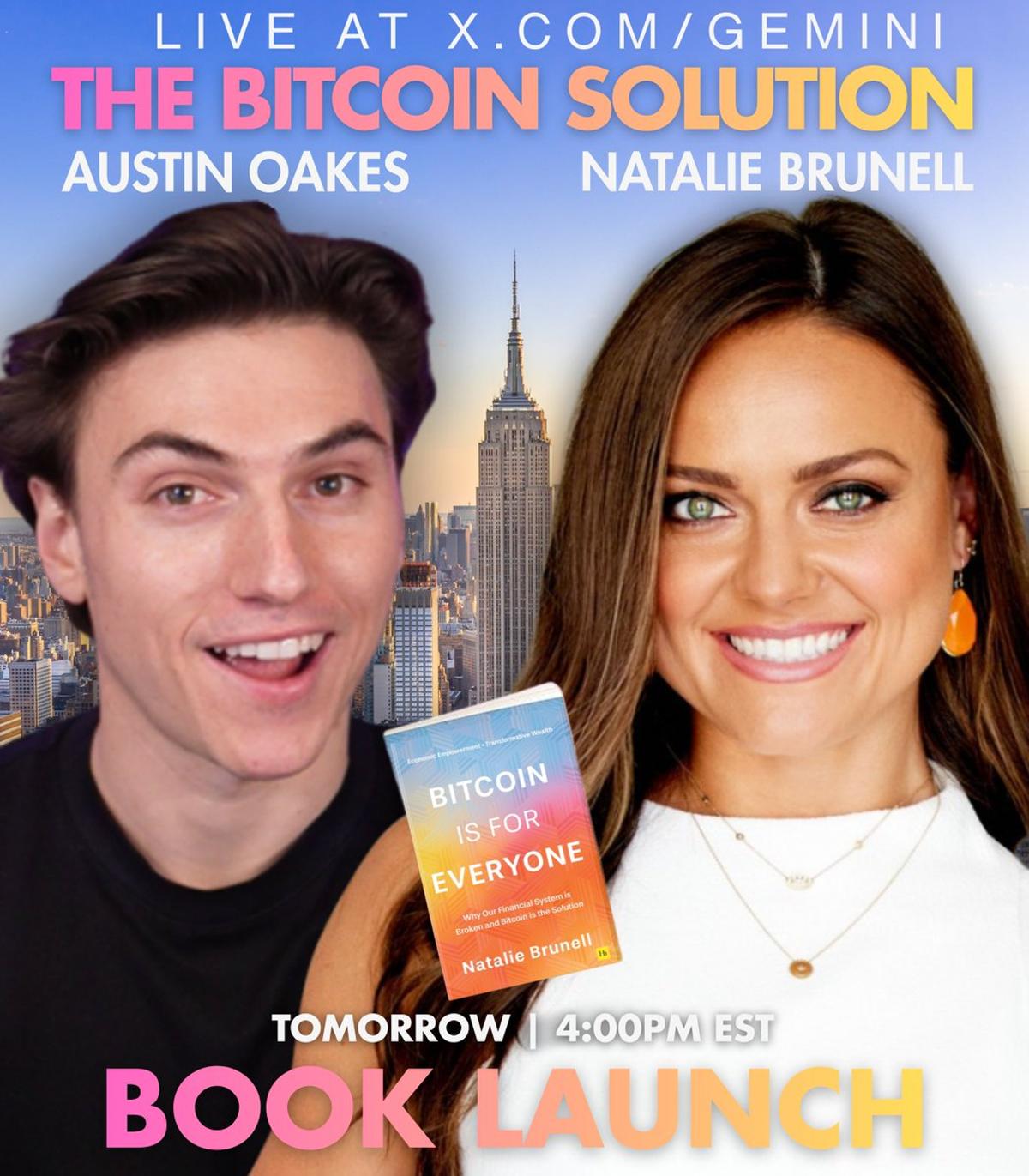 Natalie Brunell Discusses “Bitcoin Is For Everyone” Live