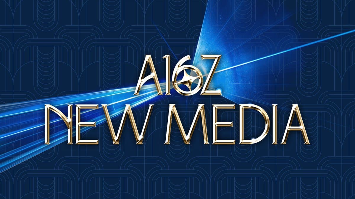 A16z Launches New Media Fellowship for Online Talent