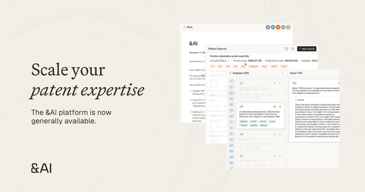 AI-Powered Platform &AI Goes Public, Boosting Patent Litigation