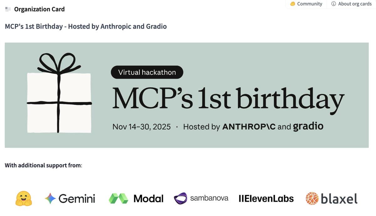 MCP Celebrates One Year with Virtual Hackathon