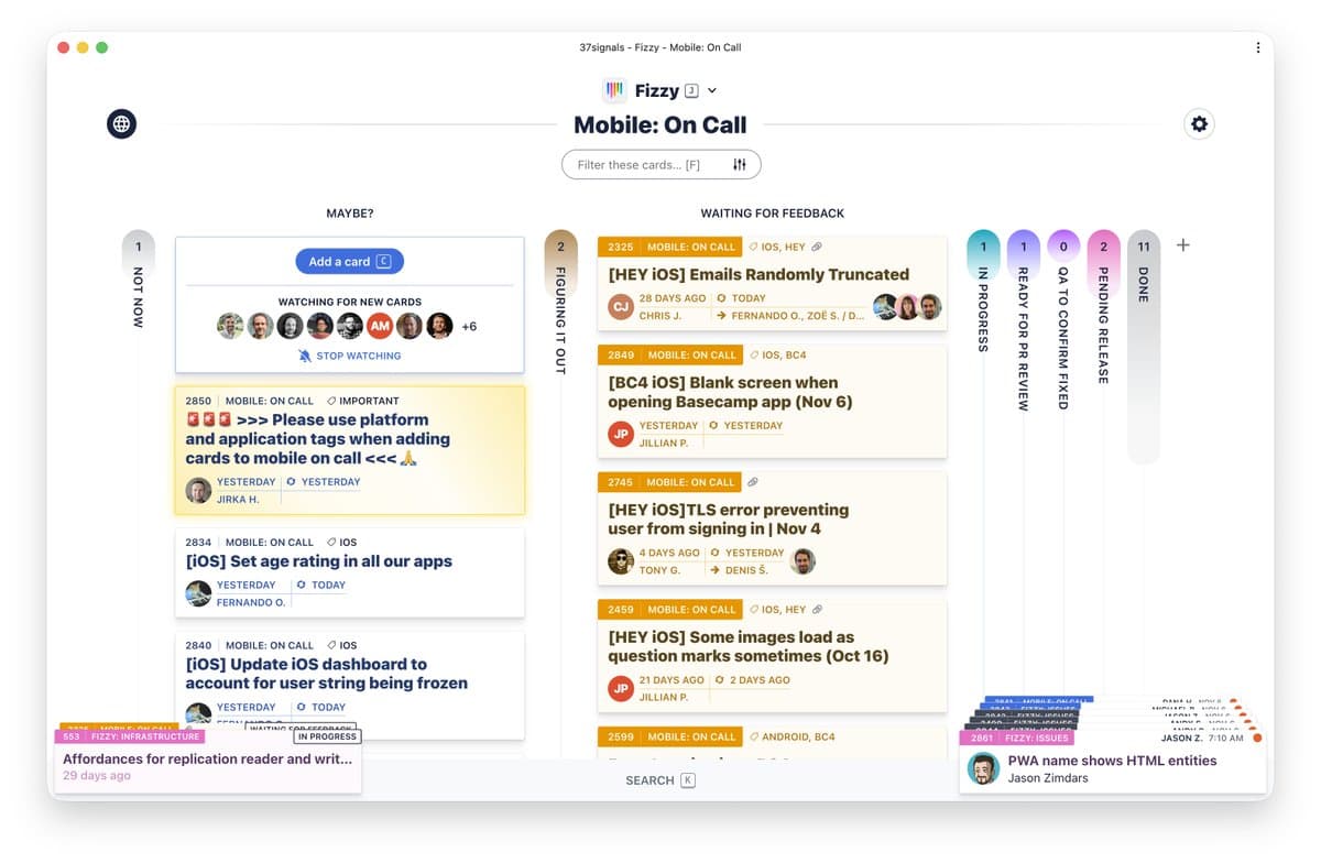 Mobile On‑Call Queue Now Powered by Fizzy Integrations