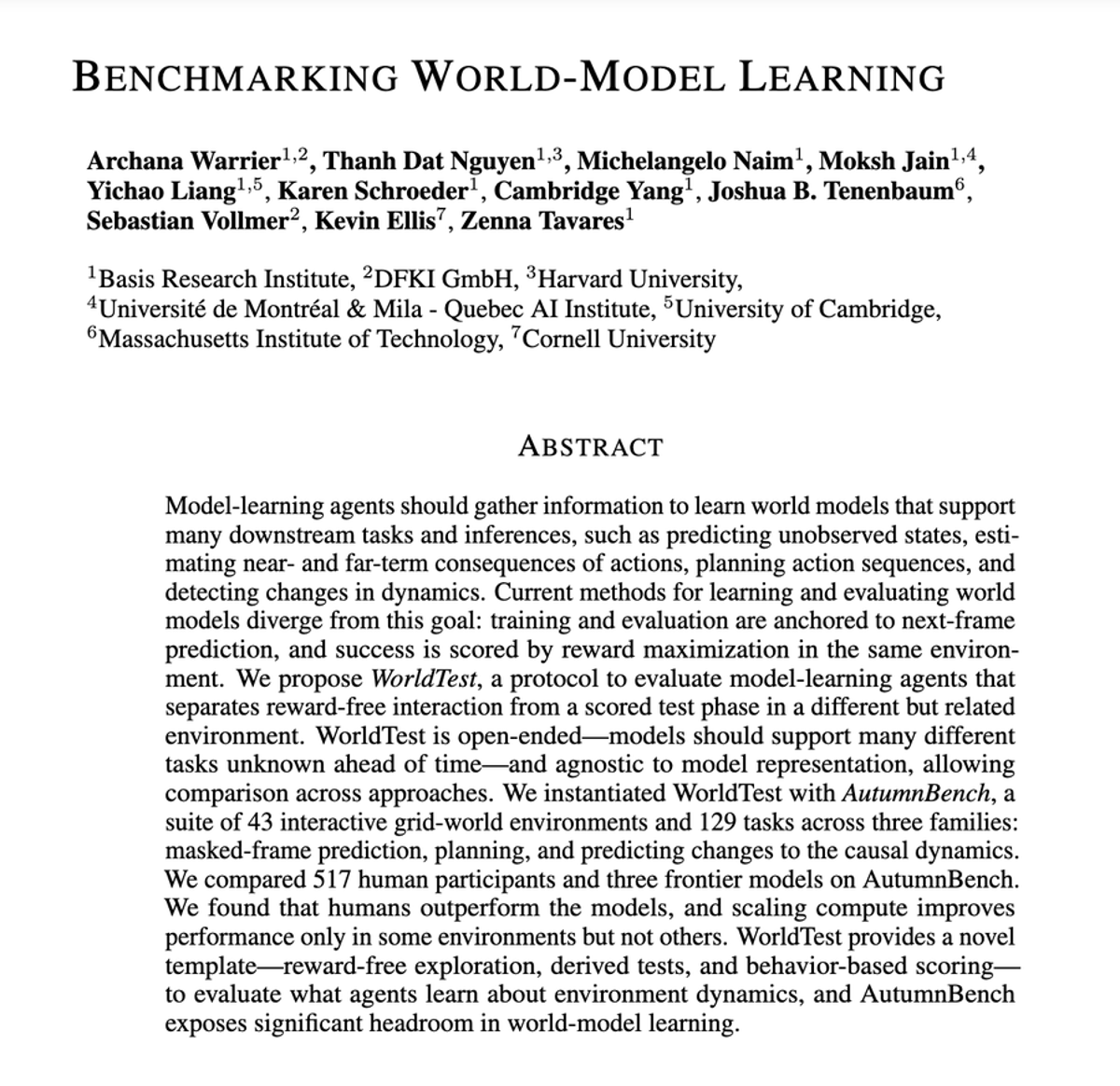 New Benchmark Shows AI Still Lacks Real World Understanding