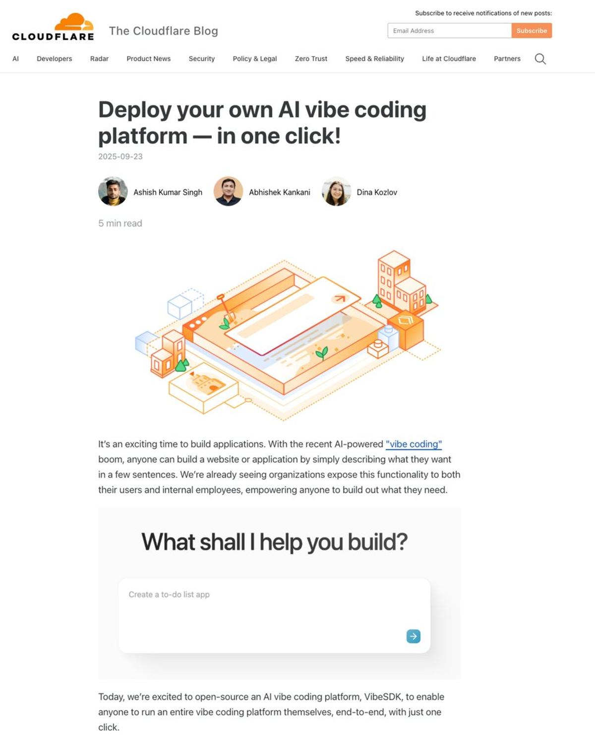 One‑click AI Coding Platform Now Open‑source via Cloudflare