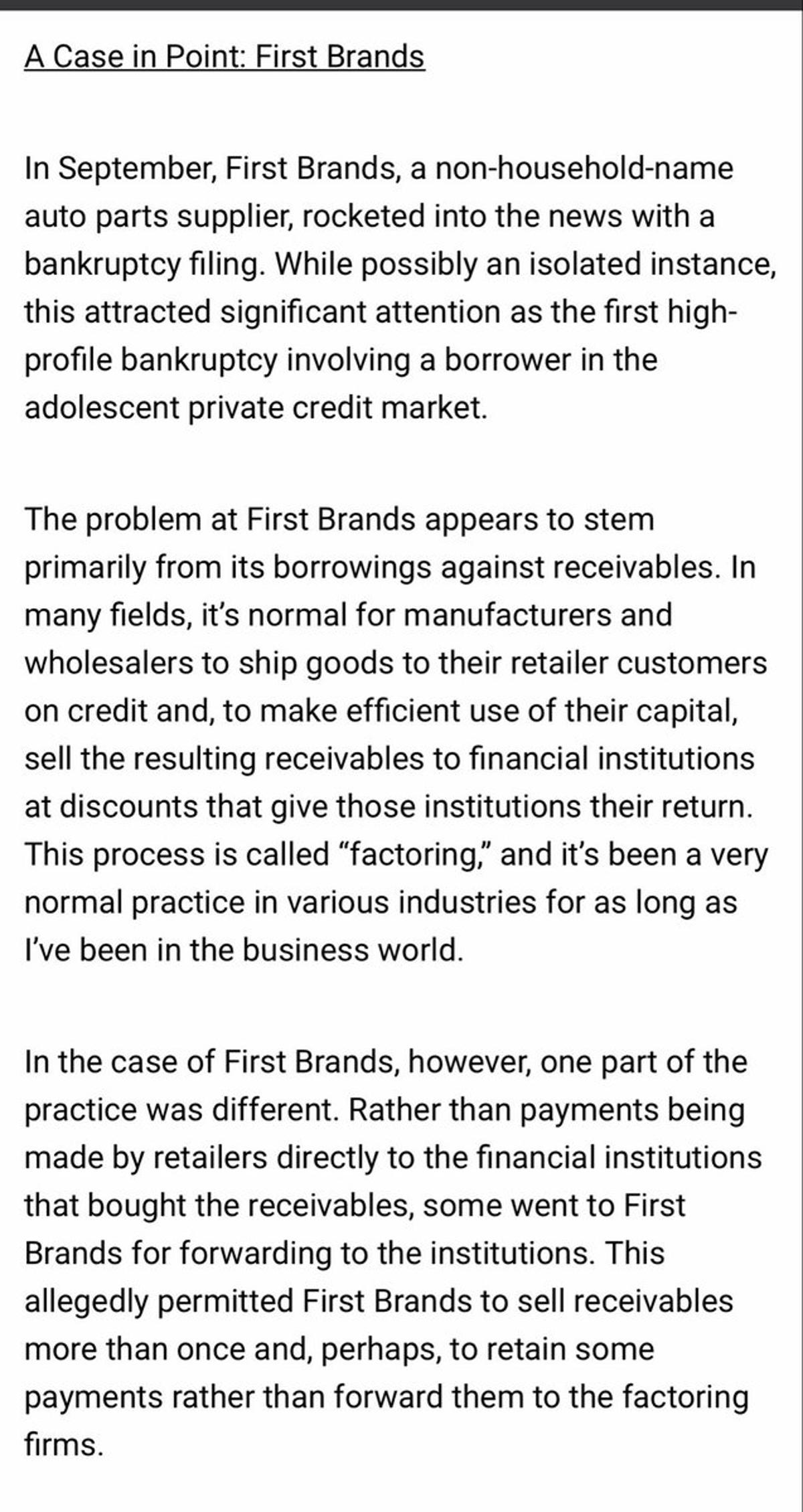 Tokenizing Receivables Could Have Stopped First Brands Fraud