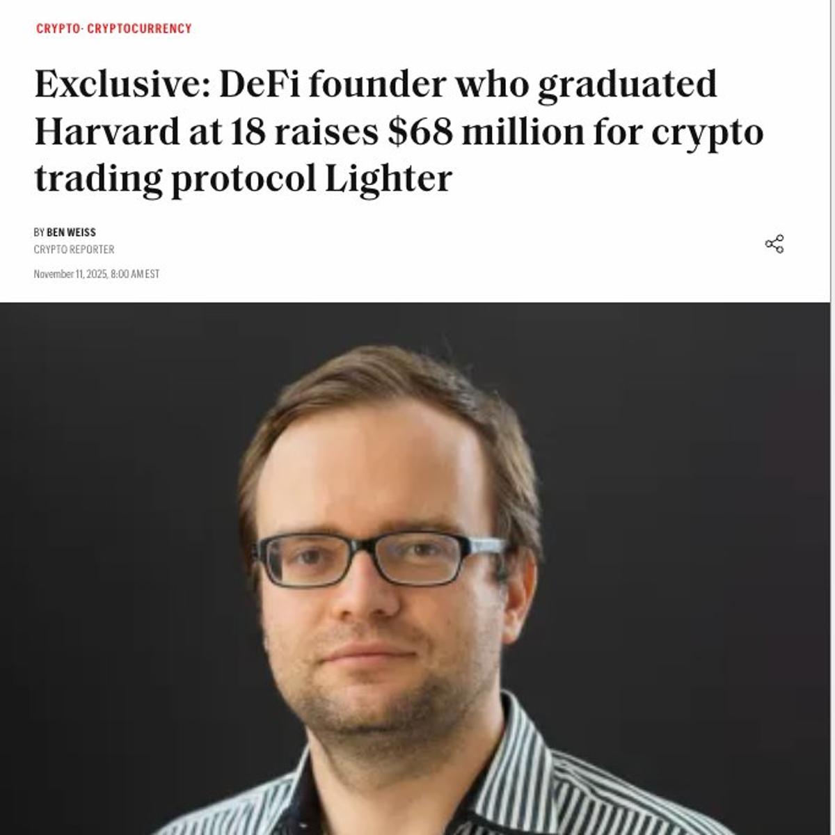 Lighter_xyz Secures Funding to Advance Decentralized Trading