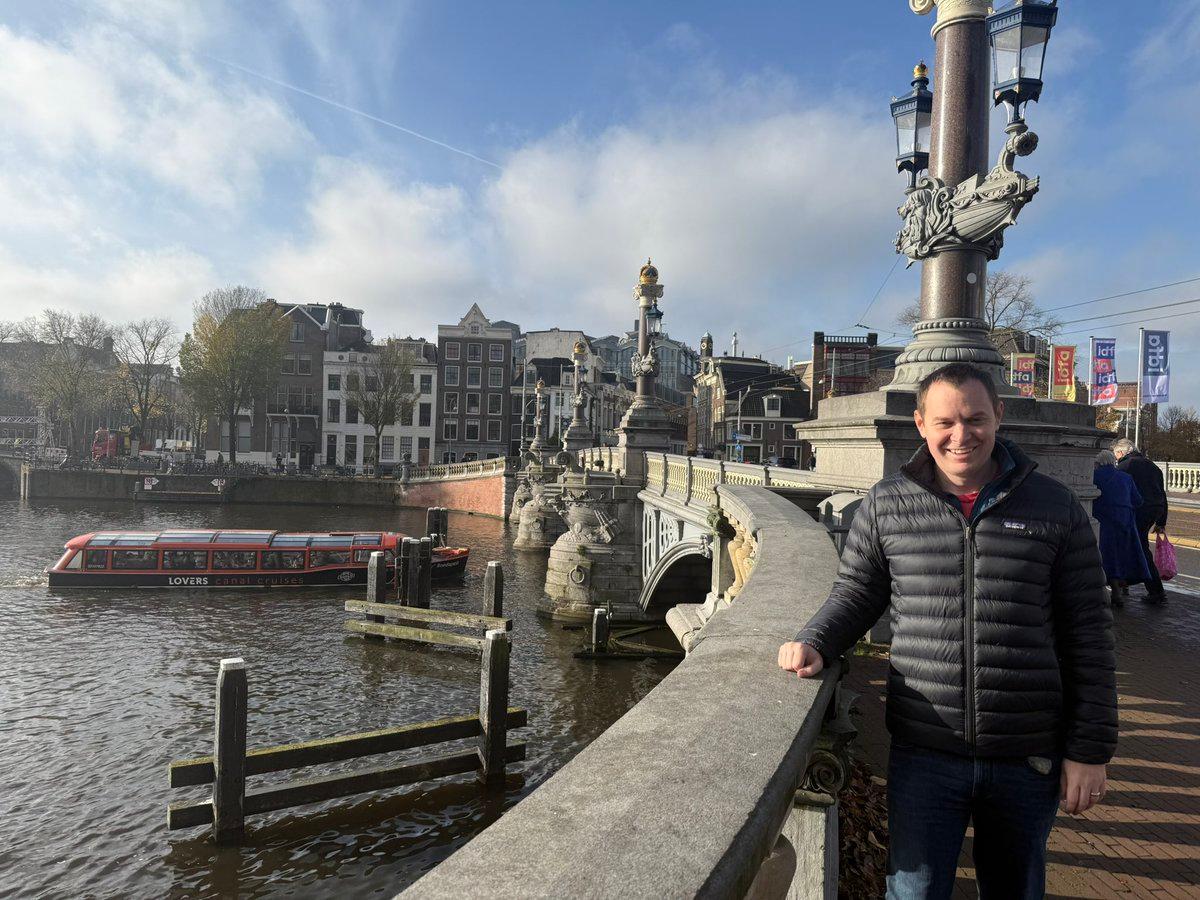 Arriving in Amsterdam for the Bitcoin Conference
