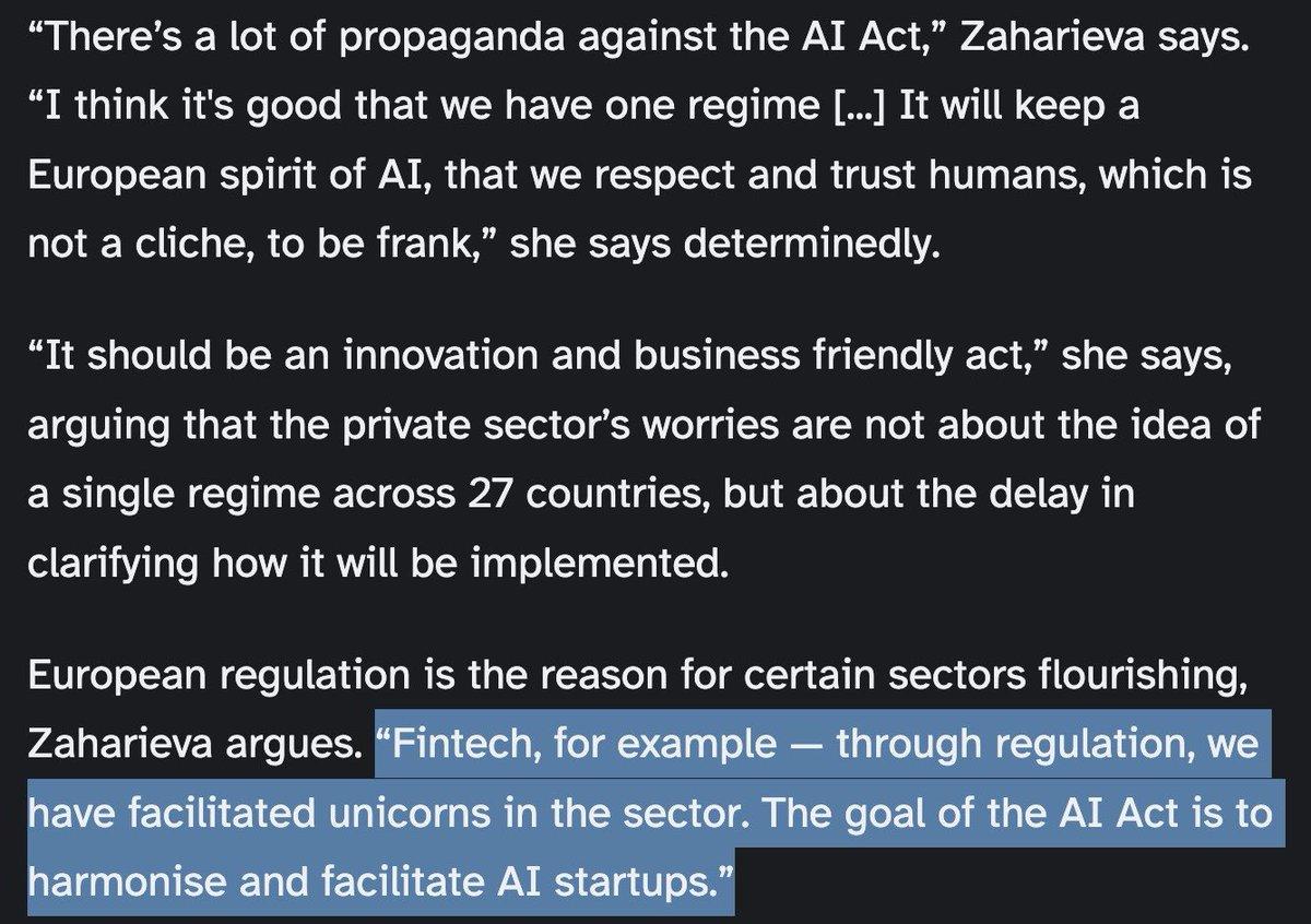 UK Sandbox Fosters Fintech; EU AI Act Stifles Innovation