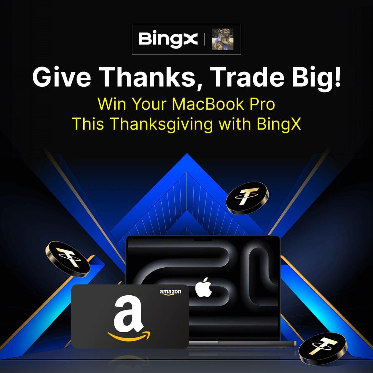 BingX Holiday Giveaway: Win a MacBook Pro