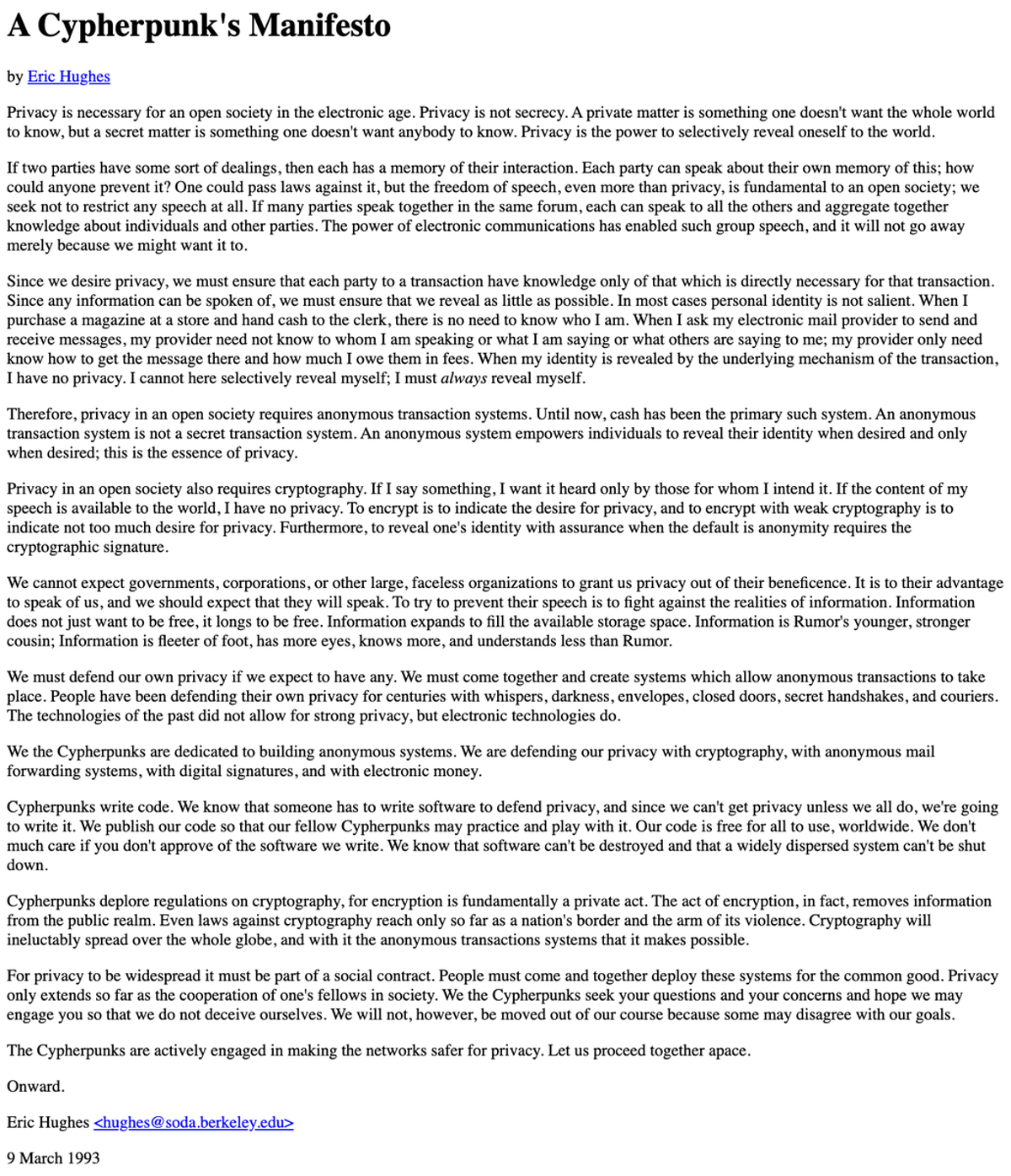 Privacy First: Embrace Cypherpunk Values and Zcash