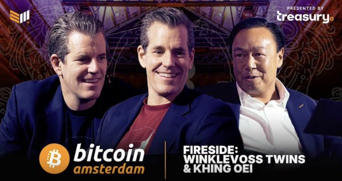 Cameron and Tyler Discuss Bitcoin Future at Amsterdam