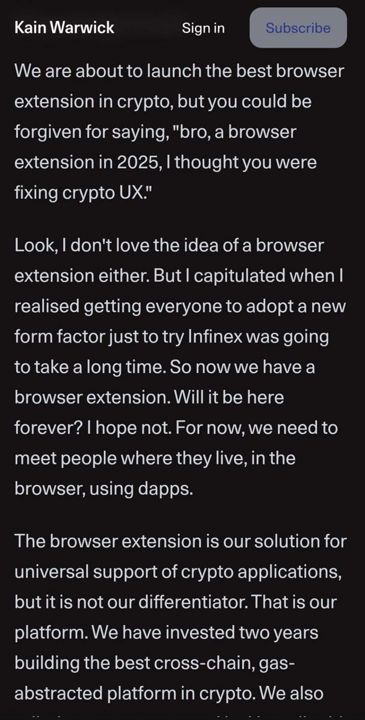 Infinex Extension Threatens Metamask, Boosts ETH Optimism