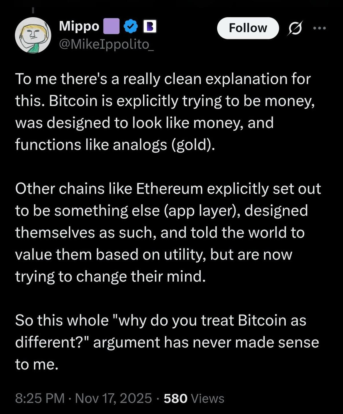 Ethereum Outperforms Bitcoin as True Decentralized Money