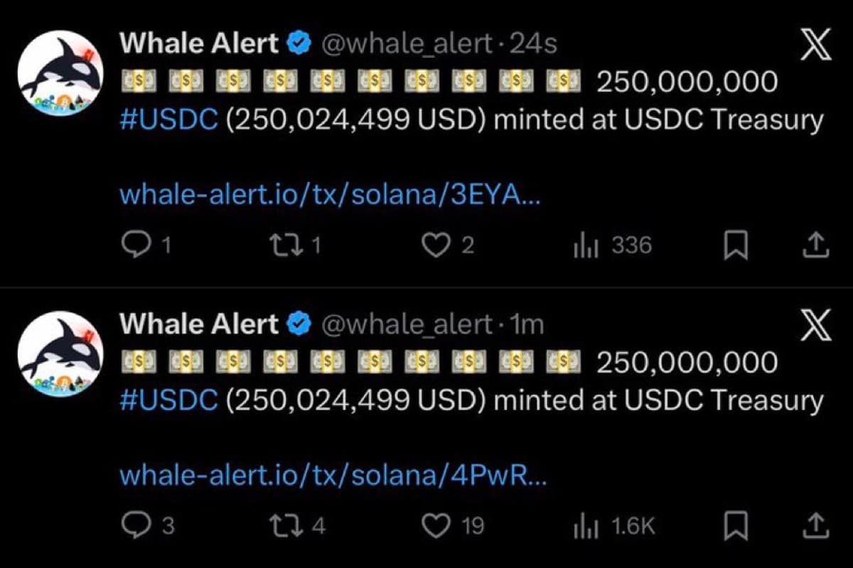 Circle Mints $500 Million of USDC