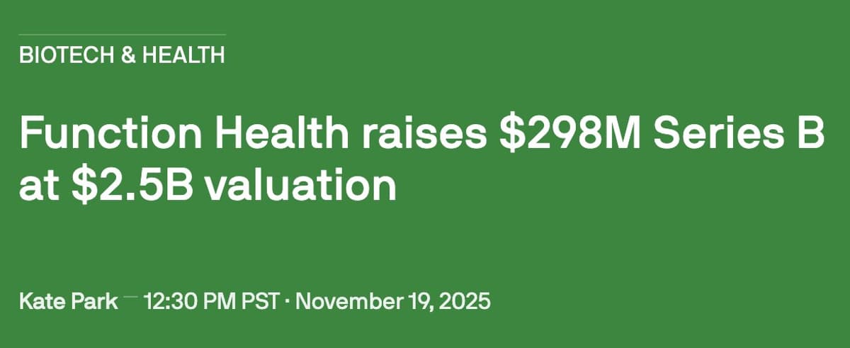 Early @Function User Now Part of Its Cap Table